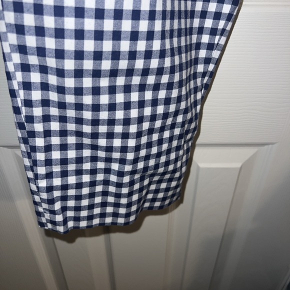 WOMEN'S TALBOTS PERFECT BLUE AND WHITE CROP PANT - SIZE 14 New - Picture 5 of 13